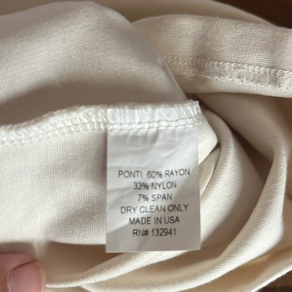 Amanda Uprichard Cropped Beige Long Sleeves Top Size M - Picture 6 of 7